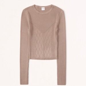 Abercrombie Ribbed Sweater Top